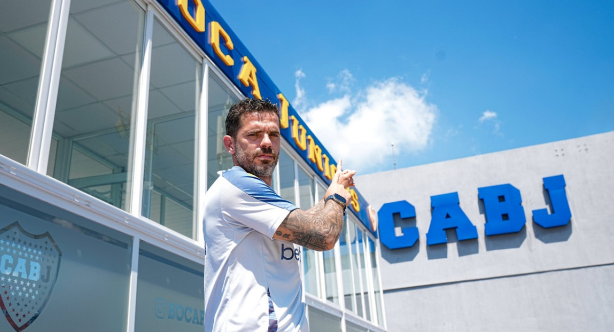 Fernando Gago; Boca Juniors. Foto: X @BocaJrsOficial.