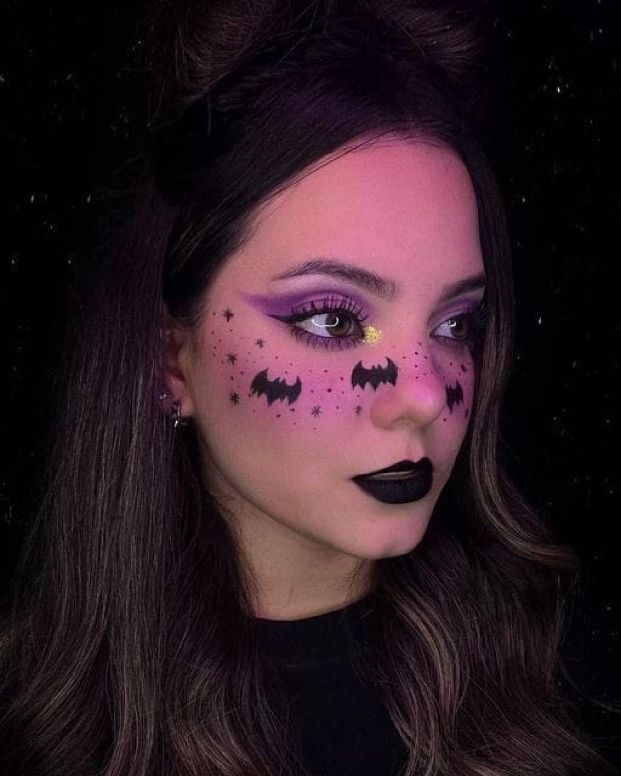 Maquillaje para Halloween. Foto: Pinterest.