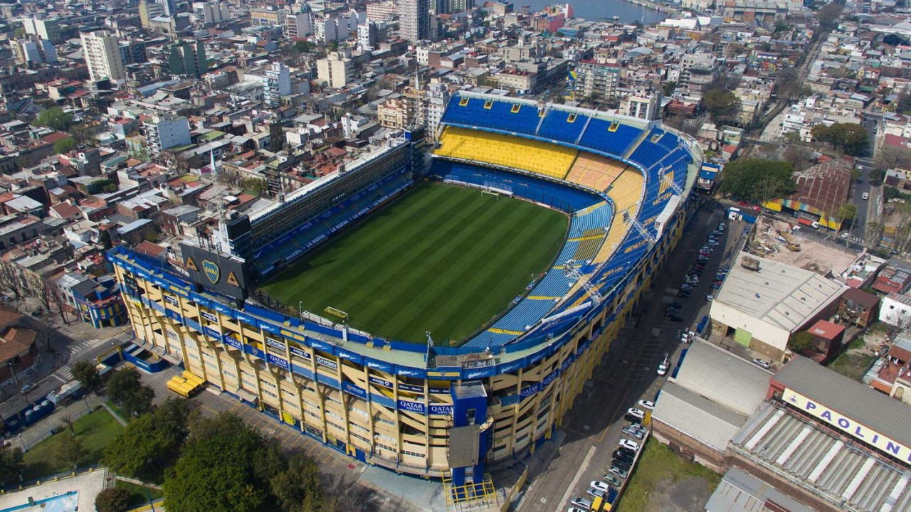 La Bombonera, estadio. Foto: NA