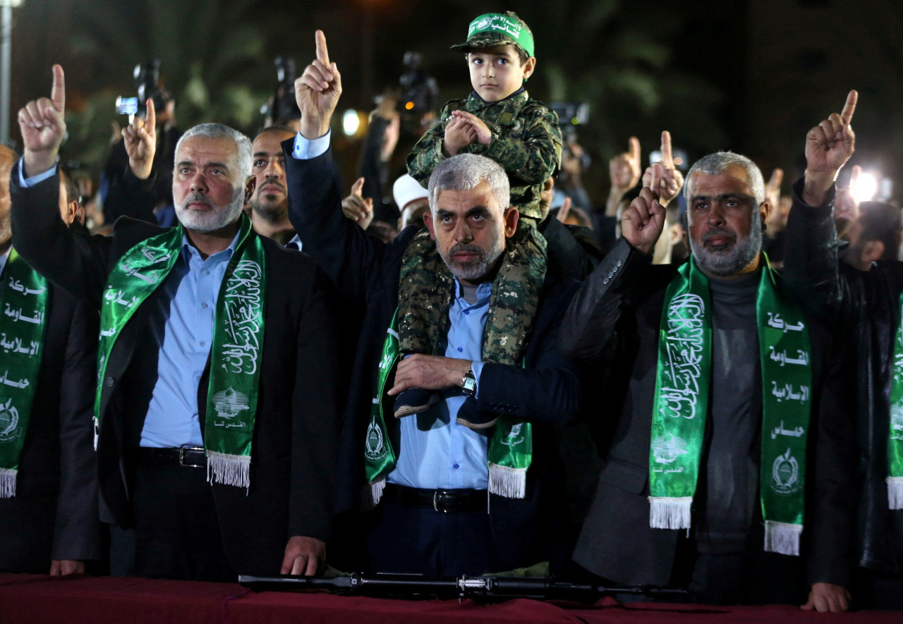 Yahya Sinwar, líder de Hamás. Foto: Reuters