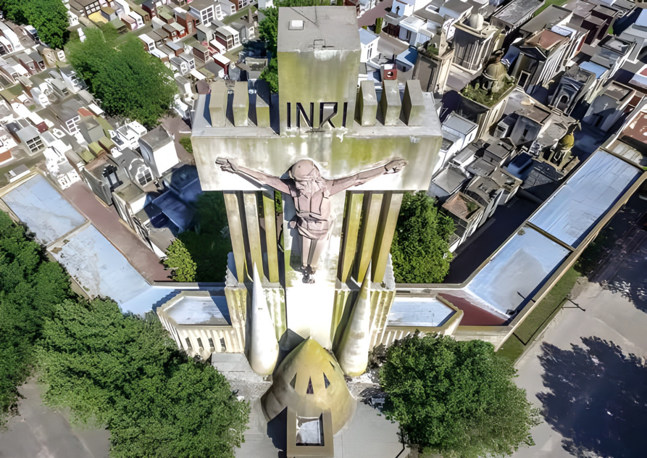 Cementerio de Laprida, Buenos Aires. Foto argentina.gob.ar