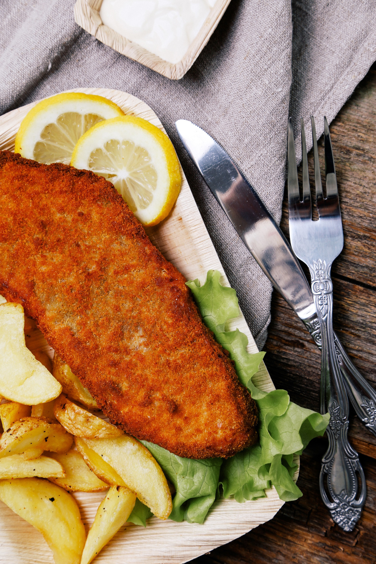 Milanesa. Foto Unsplash.