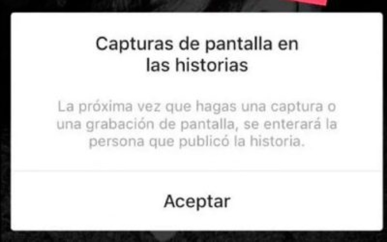 Instagram, redes sociales. Fuente: Captura.