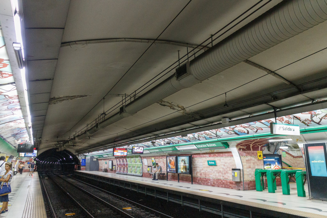 Una de las estaciones del subte D. Foto: Gobierno de la Ciudad