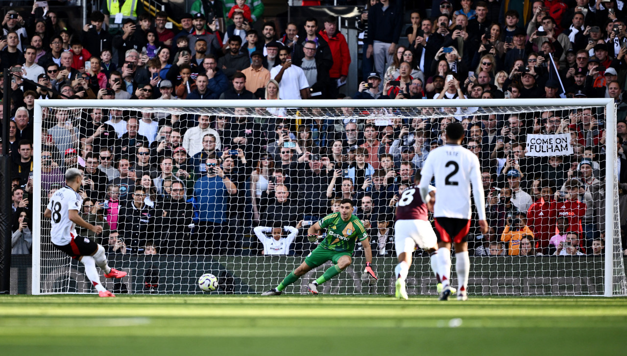 Dibu Martínez, Aston Villa. Foto: Reuters