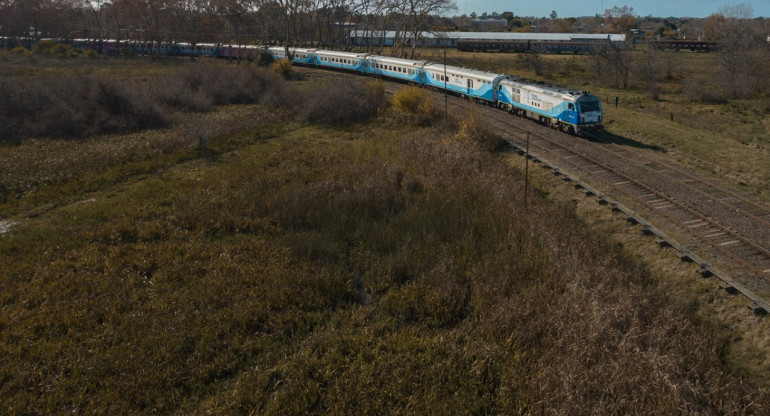 Trenes de larga distancia. Foto: X @TrenesArg.