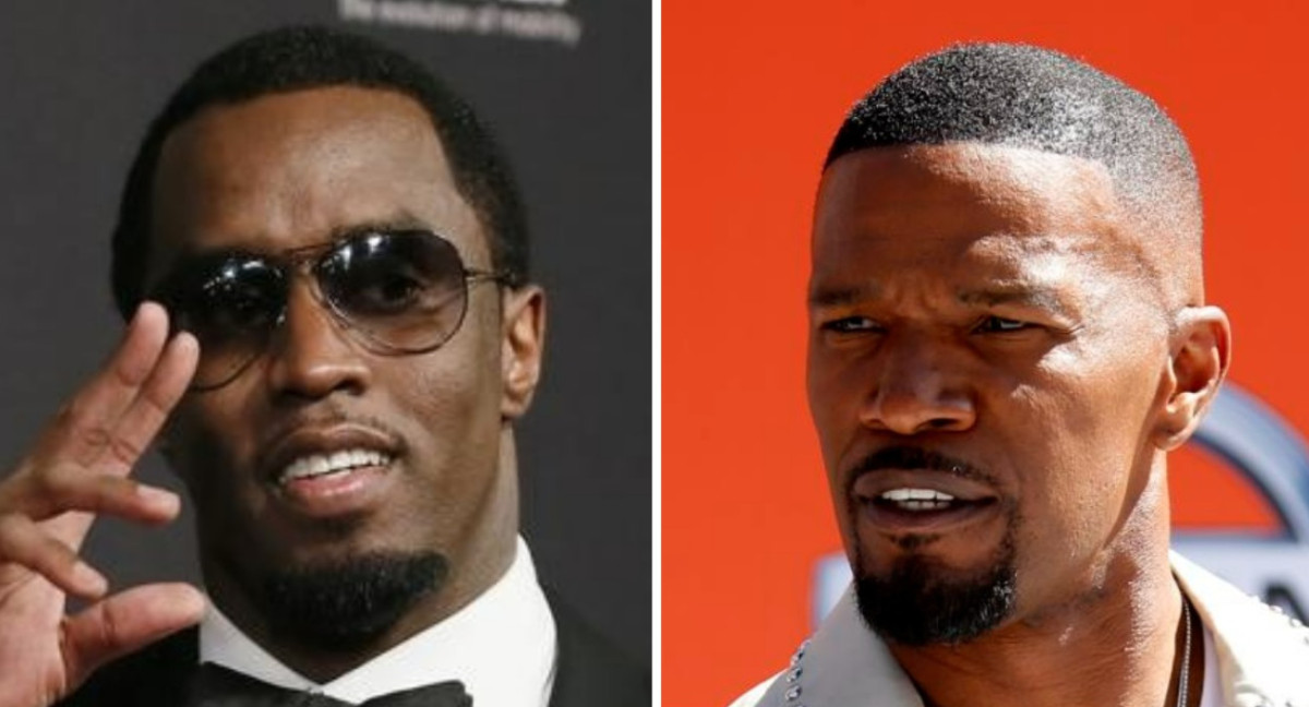 Sean "Diddy" Combs y Jamie Foxx. Foto: Reuters.