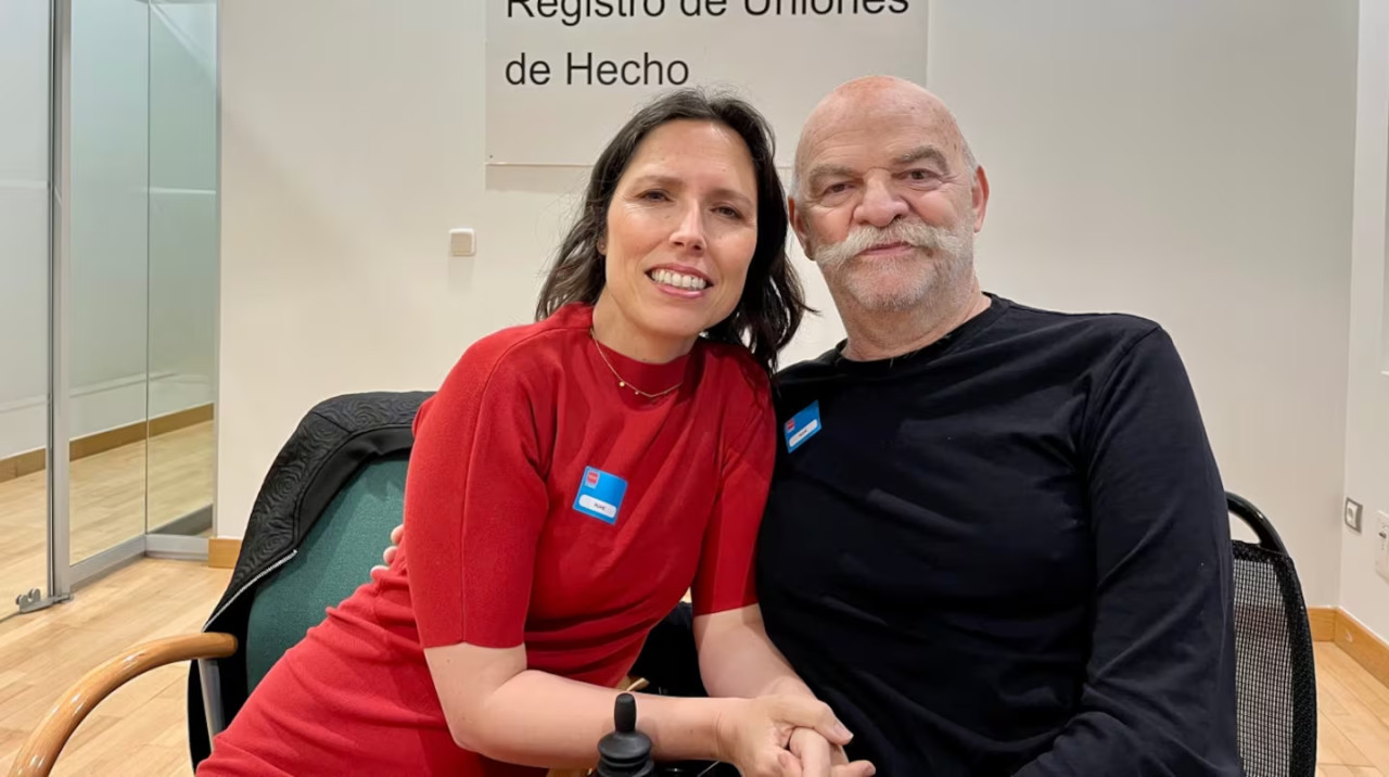 Martín Caparrós y Marta Nebot. Foto: Gentileza Público.