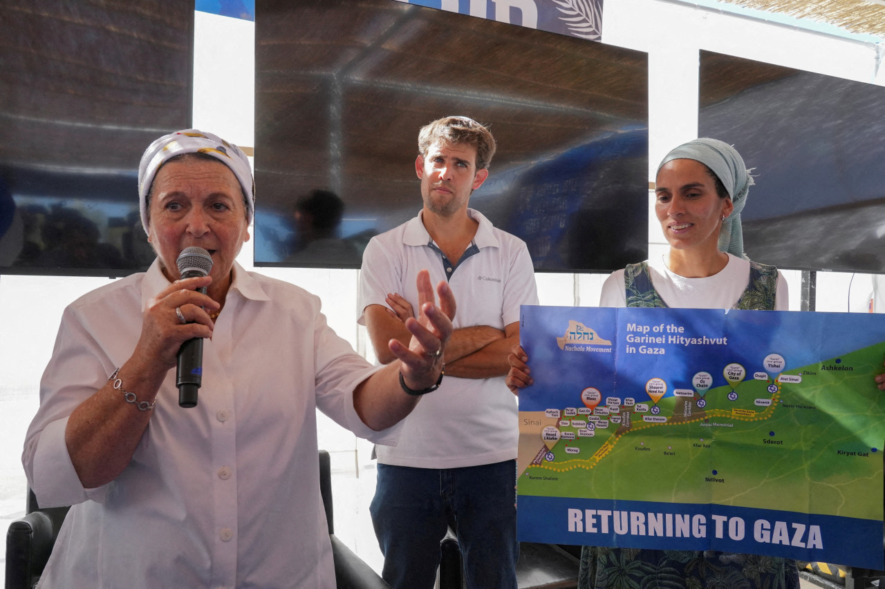 Daniella Weiss, fundadora del grupo Nachala. Foto: Reuters.