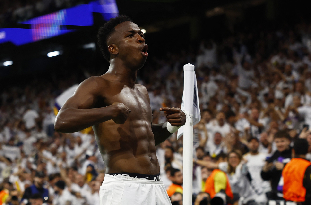 Vinicius en el Real Madrid. Foto: REUTERS.