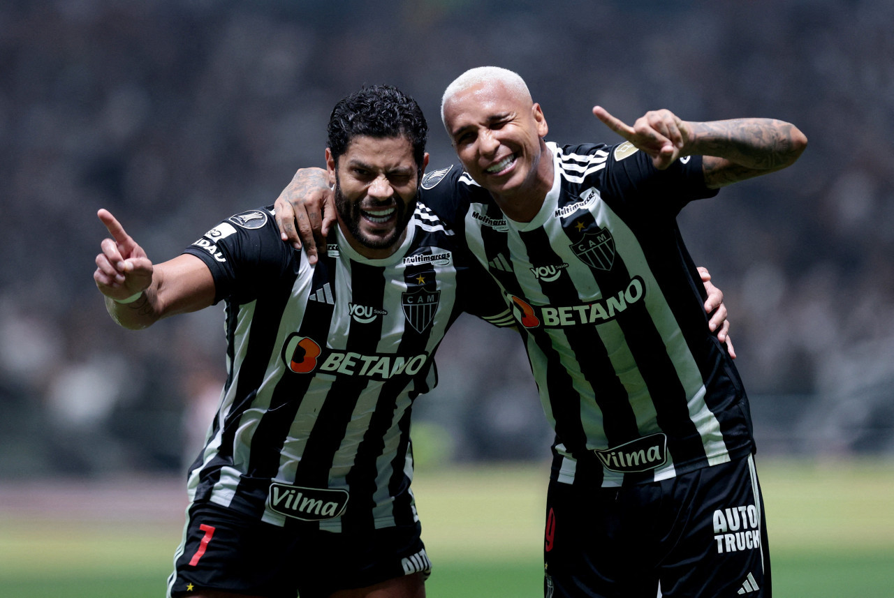 Atlético Mineiro goleó a River en la ida de la semifinal de la Copa Libertadores 2024. Foto: Reuters.