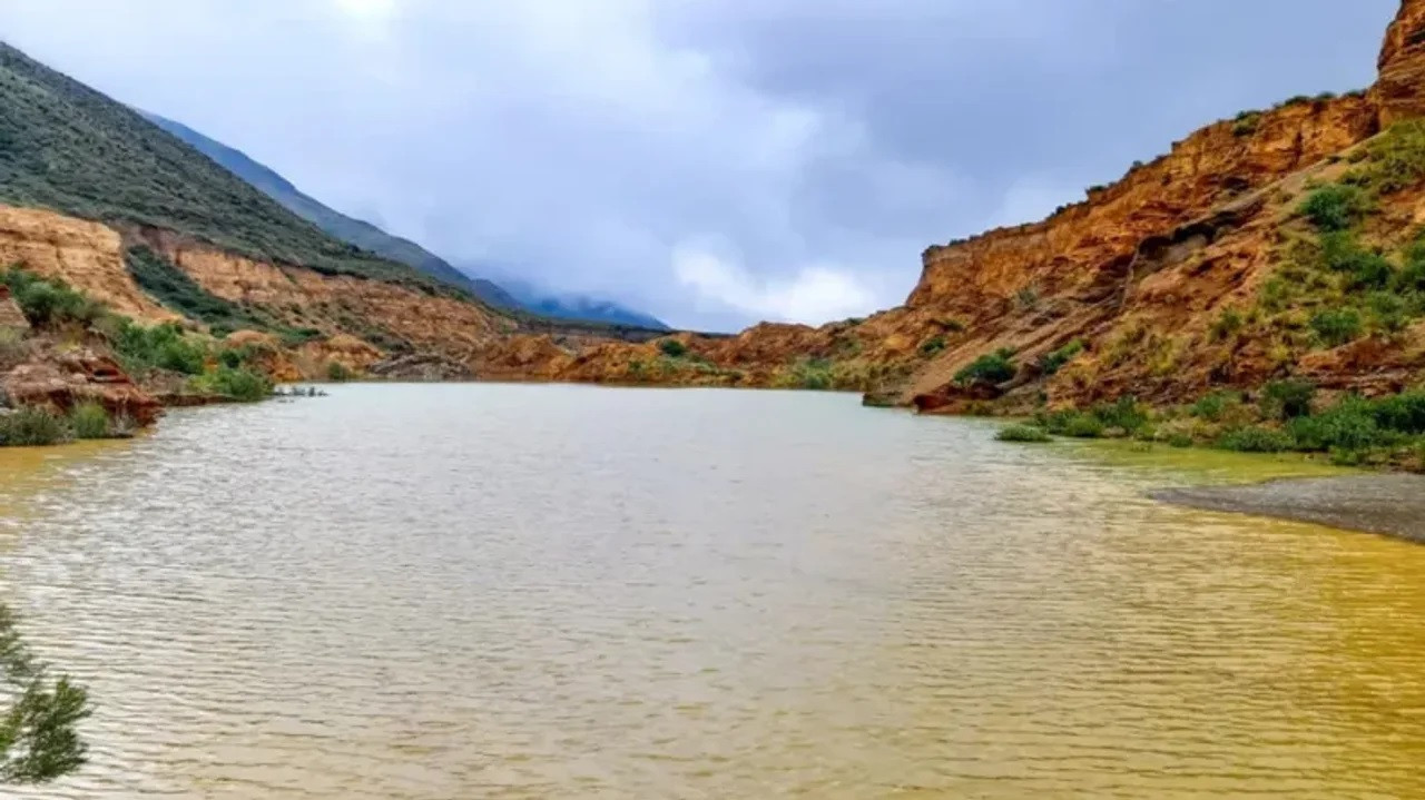 El Cañón del Ocre es uno de sus mejores paisajes de la provincia de La Rioja. Foto: NA.