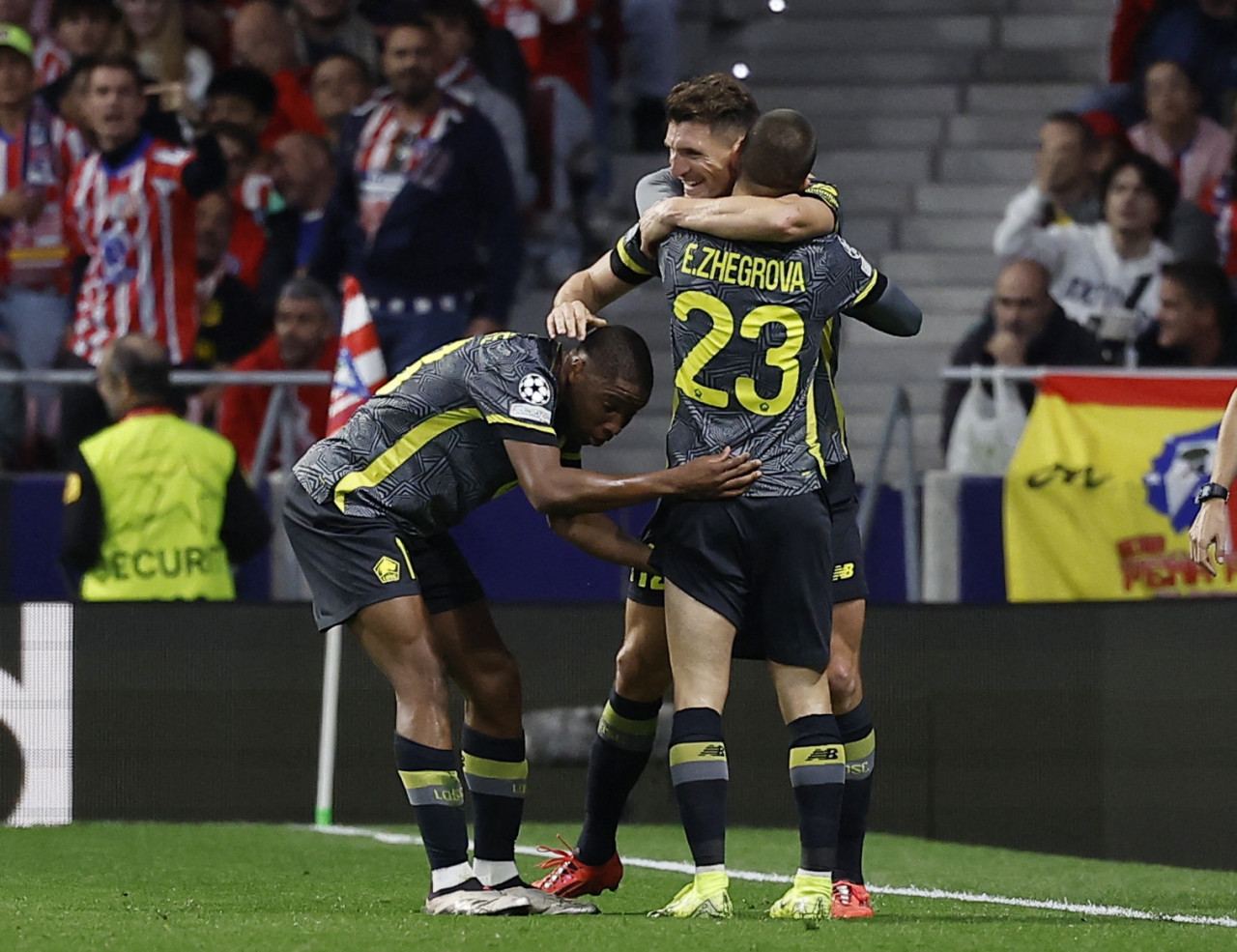 Champions League, Atlético Madrid vs. Lille. Foto: REUTERS.