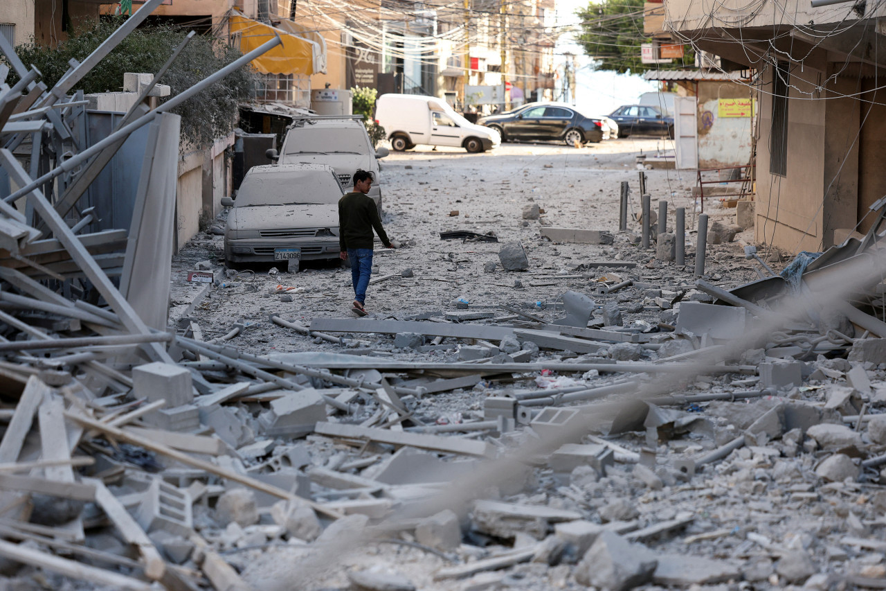 Destrucción en el Líbano. Foto: Reuters.