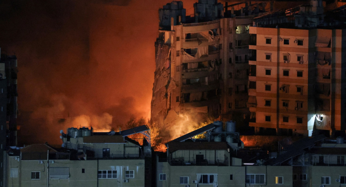 Destrucción en el Líbano. Foto: Reuters.