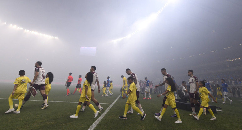 Lanús enfrenta a Cruzeiro por las semifinales de la Copa Sudamericana. Foto: X @clublanus