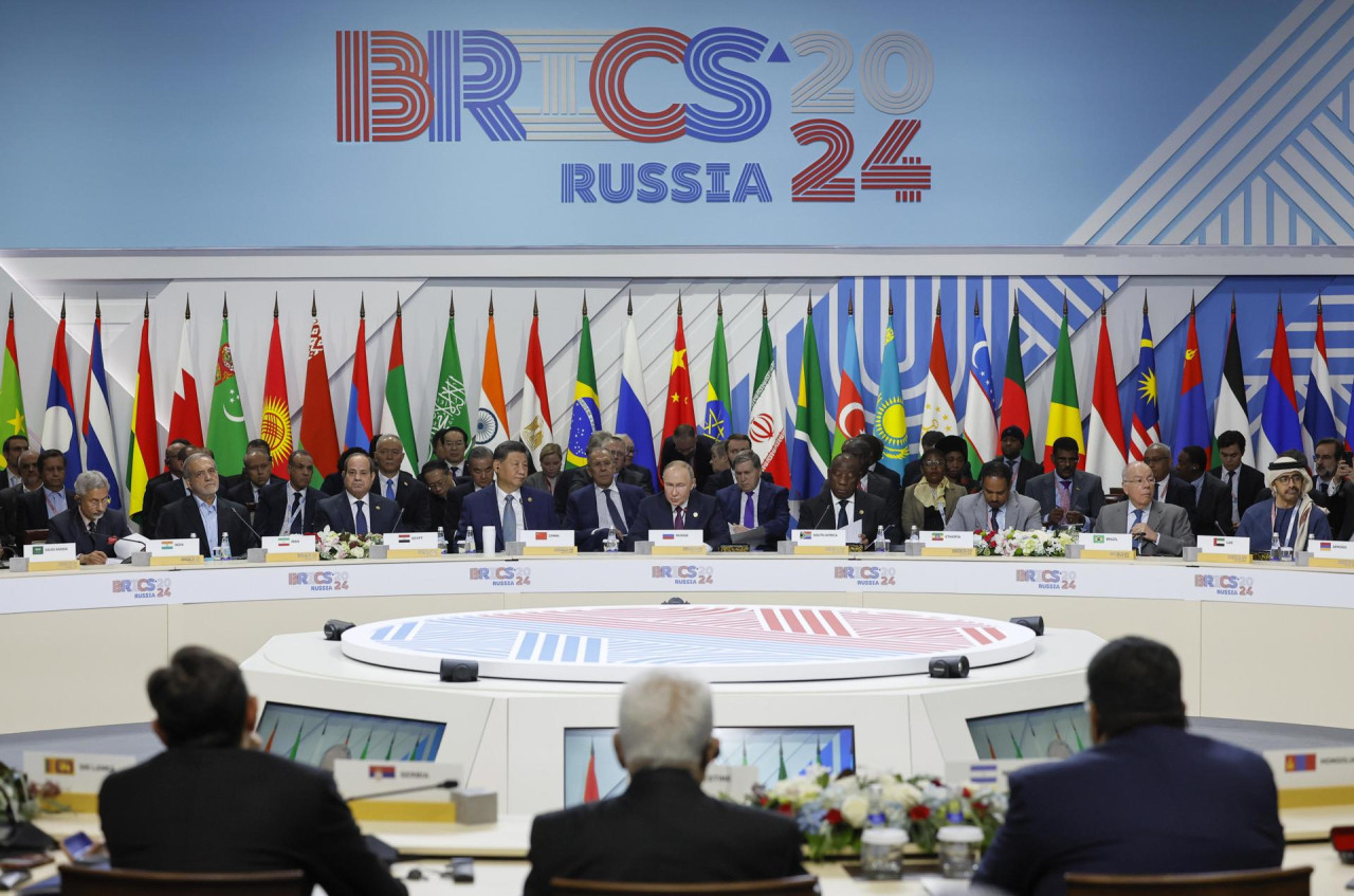 Cumbre de los BRICS en Kazán, Rusia. Foto: EFE.