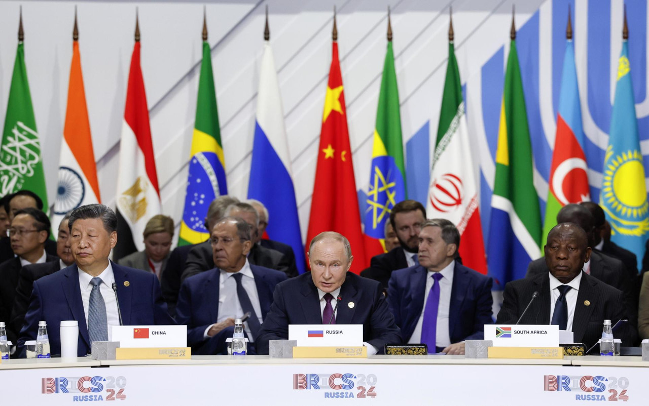 Cumbre de los BRICS en Kazán, Rusia. Foto: EFE.