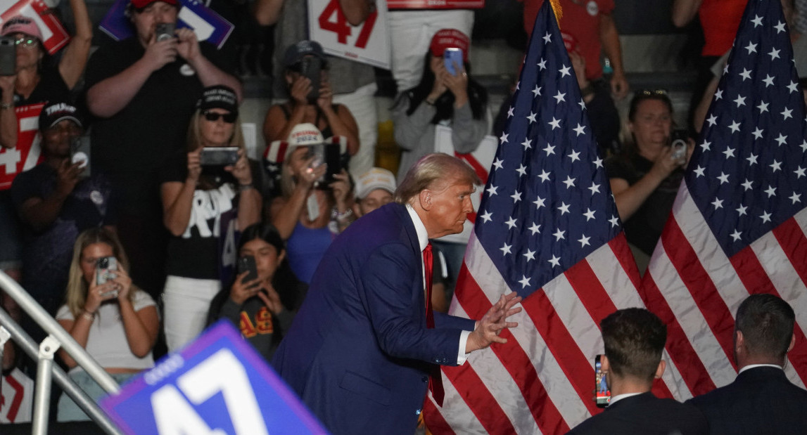 Donald Trump, elecciones en Estados Unidos. Foto: Reuters