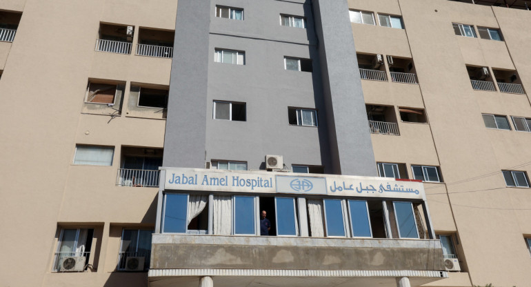 Hospital en el Líbano. Foto: Reuters.