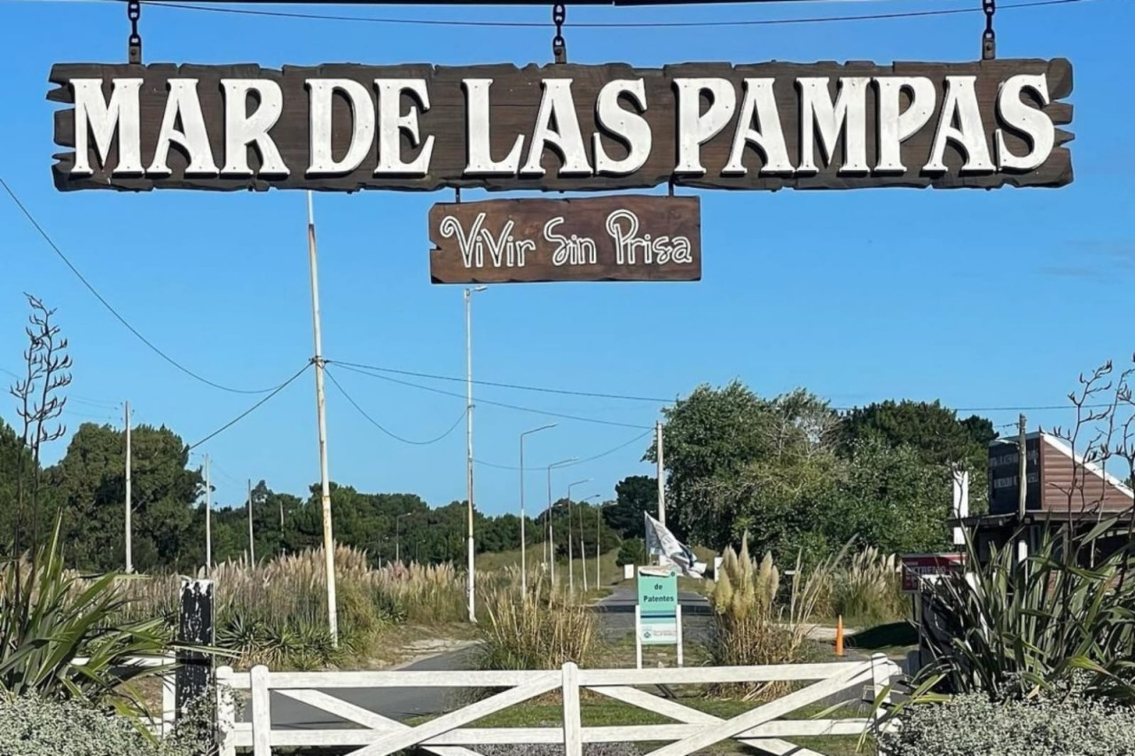 Mar de las Pampas, Costa Atlántica. Foto: Instagram / mardelaspampas.