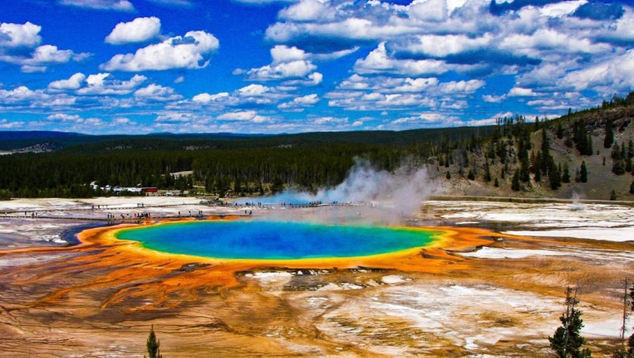 Parque Nacional de Yellowstone (Estados Unidos). Foto: X