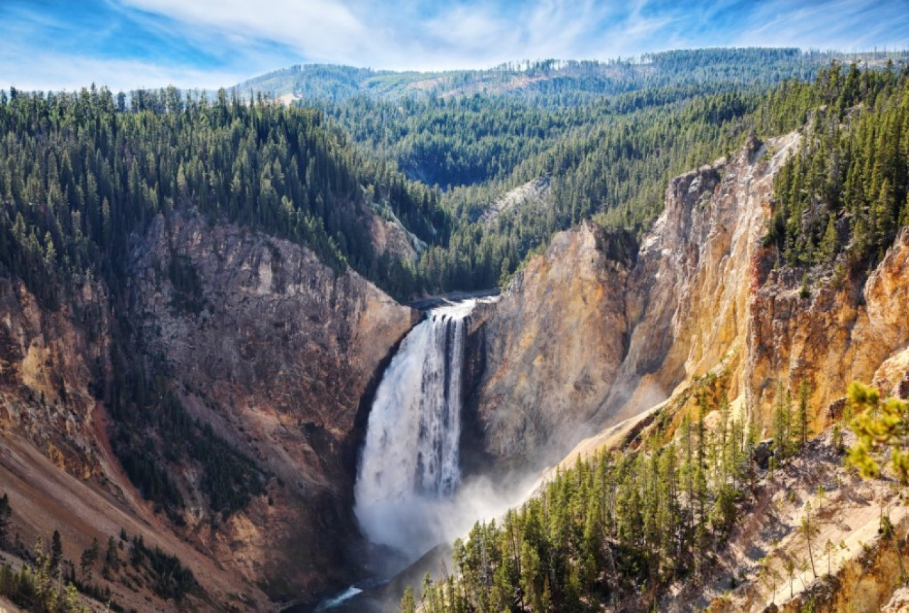 Parque Nacional de Yellowstone (Estados Unidos). Foto: X