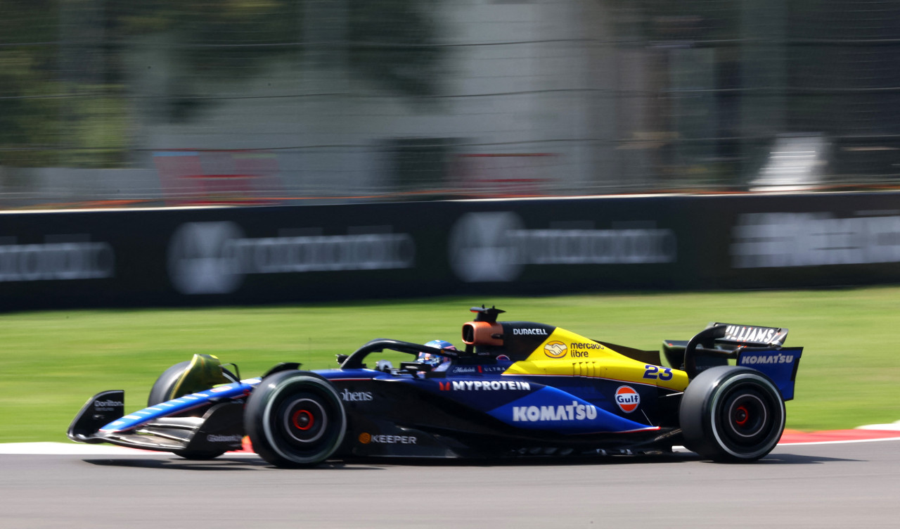 Alex Albon, compañero de Franco Colapinto. Foto: Reuters