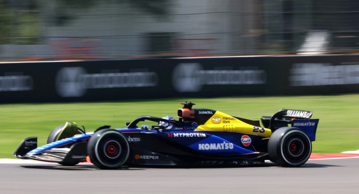 Alex Albon, compañero de Franco Colapinto. Foto: Reuters