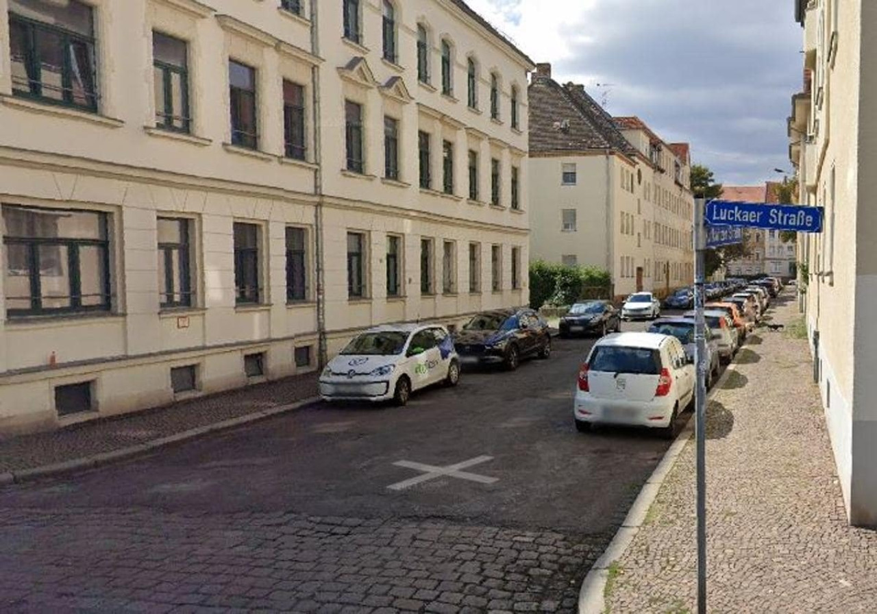 La calle en la que se produjo el asesinato en Alemania. Fuente: Google Street view