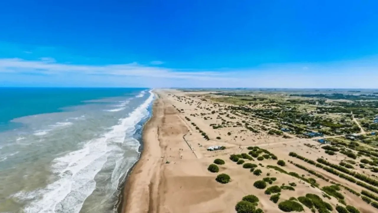 Una de las playas desconocidas en Buenos Aires. Foto: NA