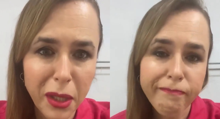 Malena Guinzburg reaccionó a los rumores de noviazgo de Pampita y Martín Pepa. Fotos: captura video.