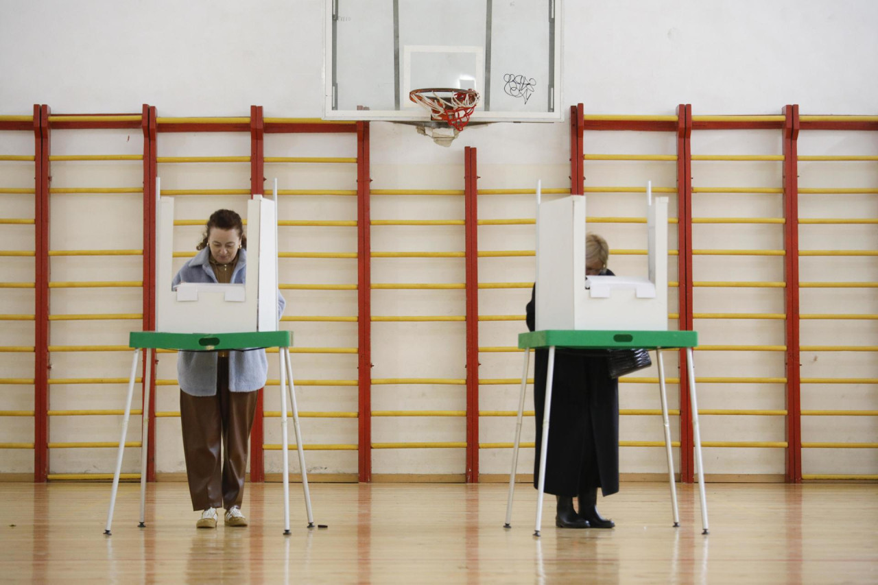 Elecciones parlamentarias en Georgia. EFE