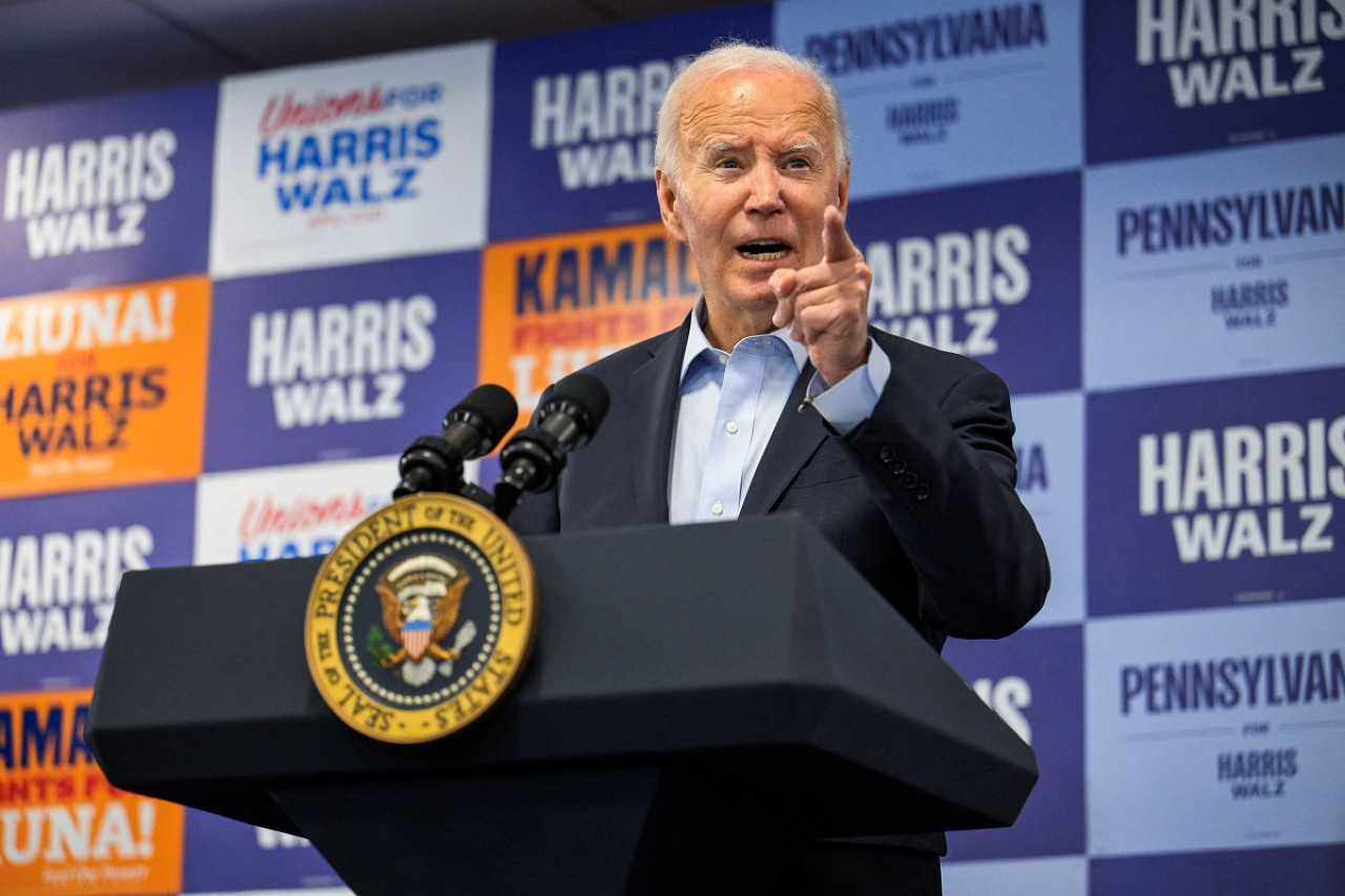 Joe Biden, presidente de Estados Unidos. Foto: Reuters.