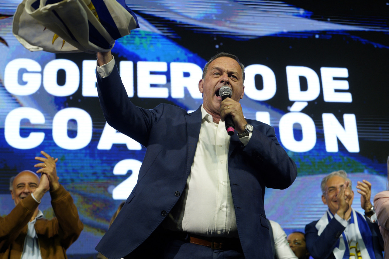 Álvaro Delgado, candidato presidencial de Uruguay. Foto: Reuters.