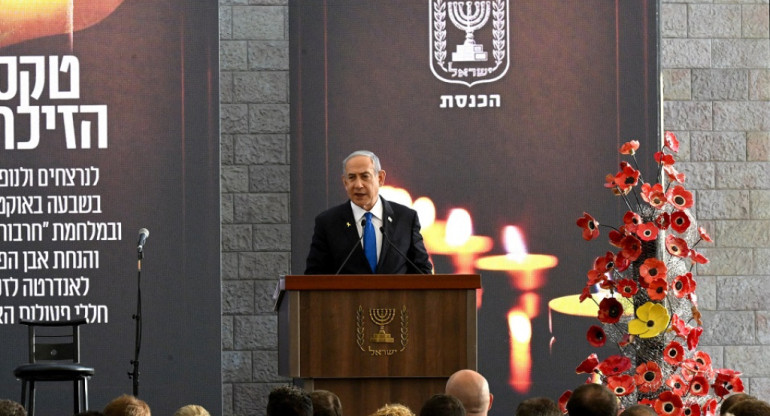 Benjamín Netanyahu, primer ministro de Israel. Foto: Reuters.