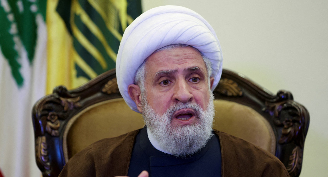 Naim Qassem, nuevo secretario general de Hezbollah. Foto: Reuters.