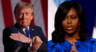 Donald Trump y Michelle Obama. Foto: Canva.