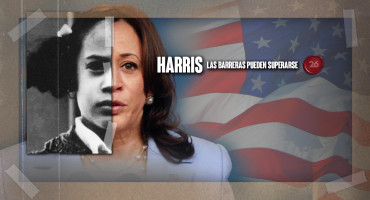 Kamala Harris: las barreras pueden superarse. Foto: 26 Historia/Reuters/Google.