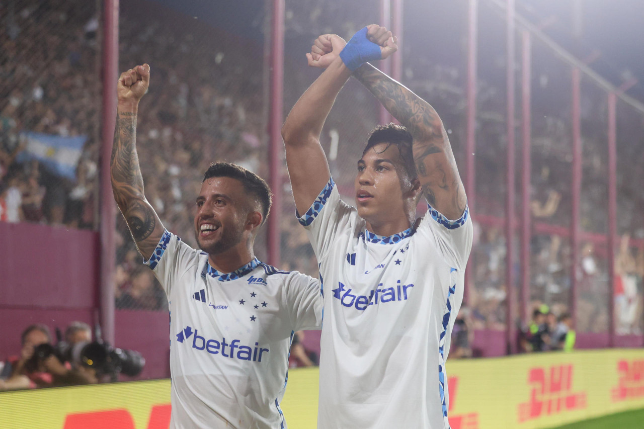 Copa Sudamericana, Lanús vs. Cruzeiro. Foto: EFE.