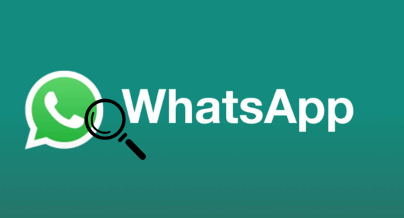 La opción "lupa escondida" de WhatsApp.