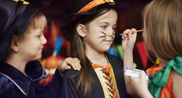 Maquillaje de Halloween. Foto: Freepik.