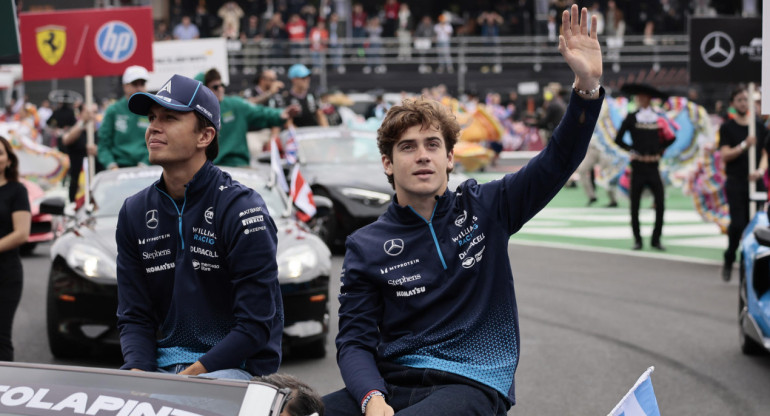 Franco Colapinto correrá por primera vez en Interlagos, Brasil. Foto: EFE.