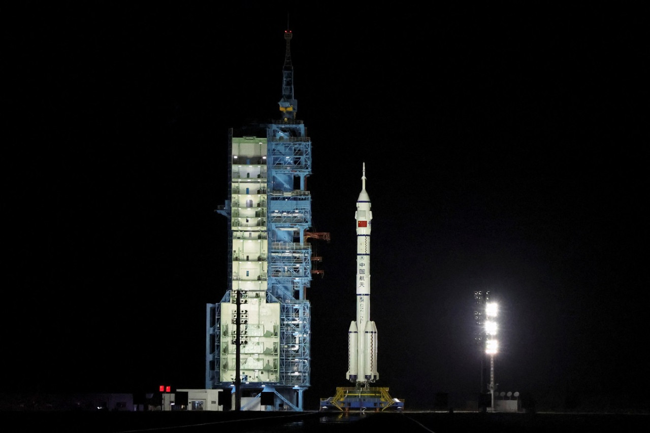 La nave espacial china Shenzhou-19. Foto: Reuters.