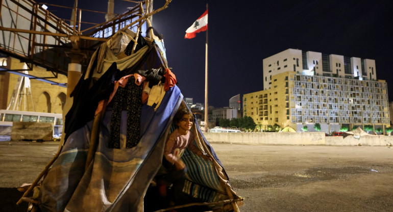 Víctimas de la guerra entre Israel y Líbano. Foto: Reuters.