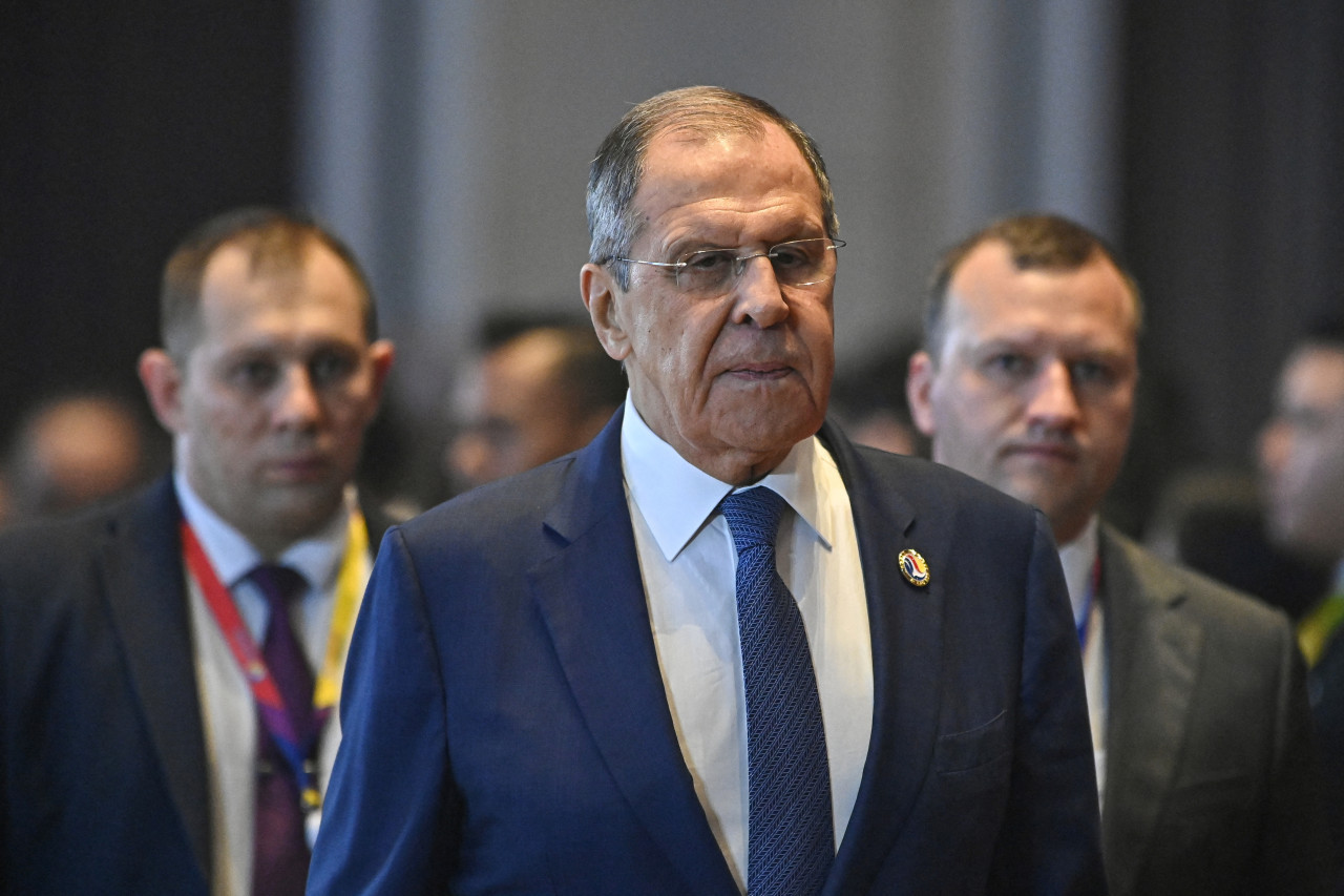 Serguéi Lavrov, ministro de Exteriores de Rusia. Foto: Reuters.