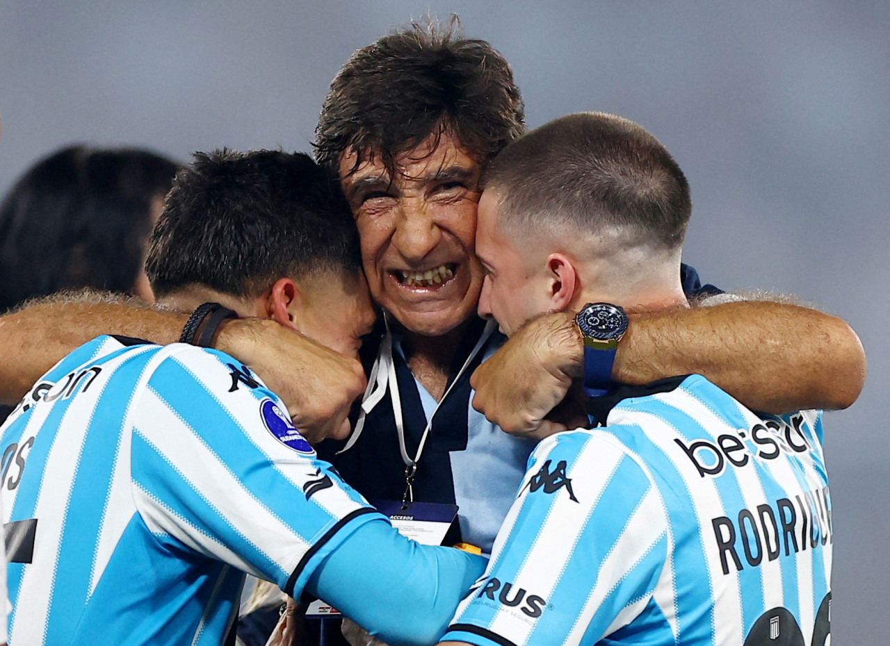 Racing clasificó a la final de la Copa Sudamericana 2024. Foto: Reuters.