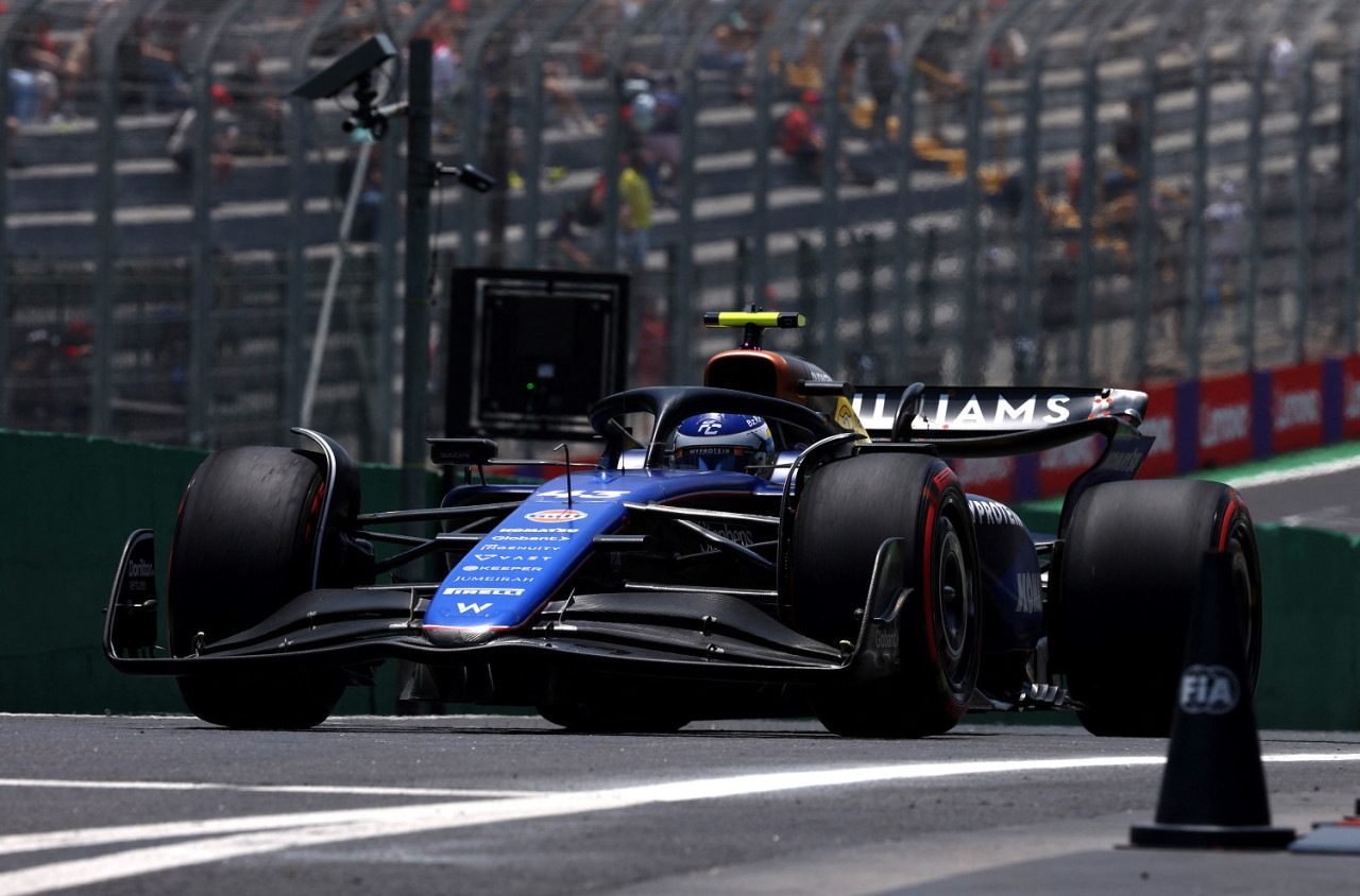 Franco Colapinto, Gran Premio de Brasil. Foto: Reuters