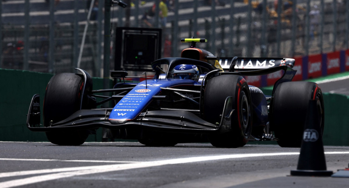 Franco Colapinto, Gran Premio de Brasil. Foto: Reuters