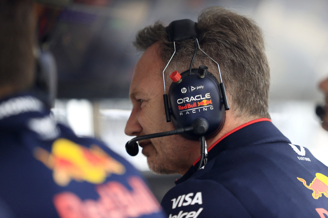 Christian Horner, jefe de equipo de Red Bull. Foto: REUTERS.